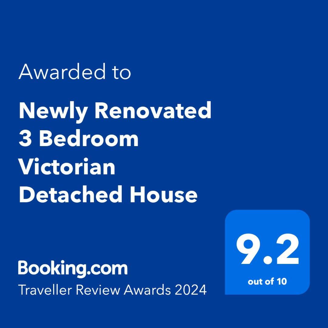 Newly Renovated 3 Bedroom Victorian Detached House Bournemouth Eksteriør billede